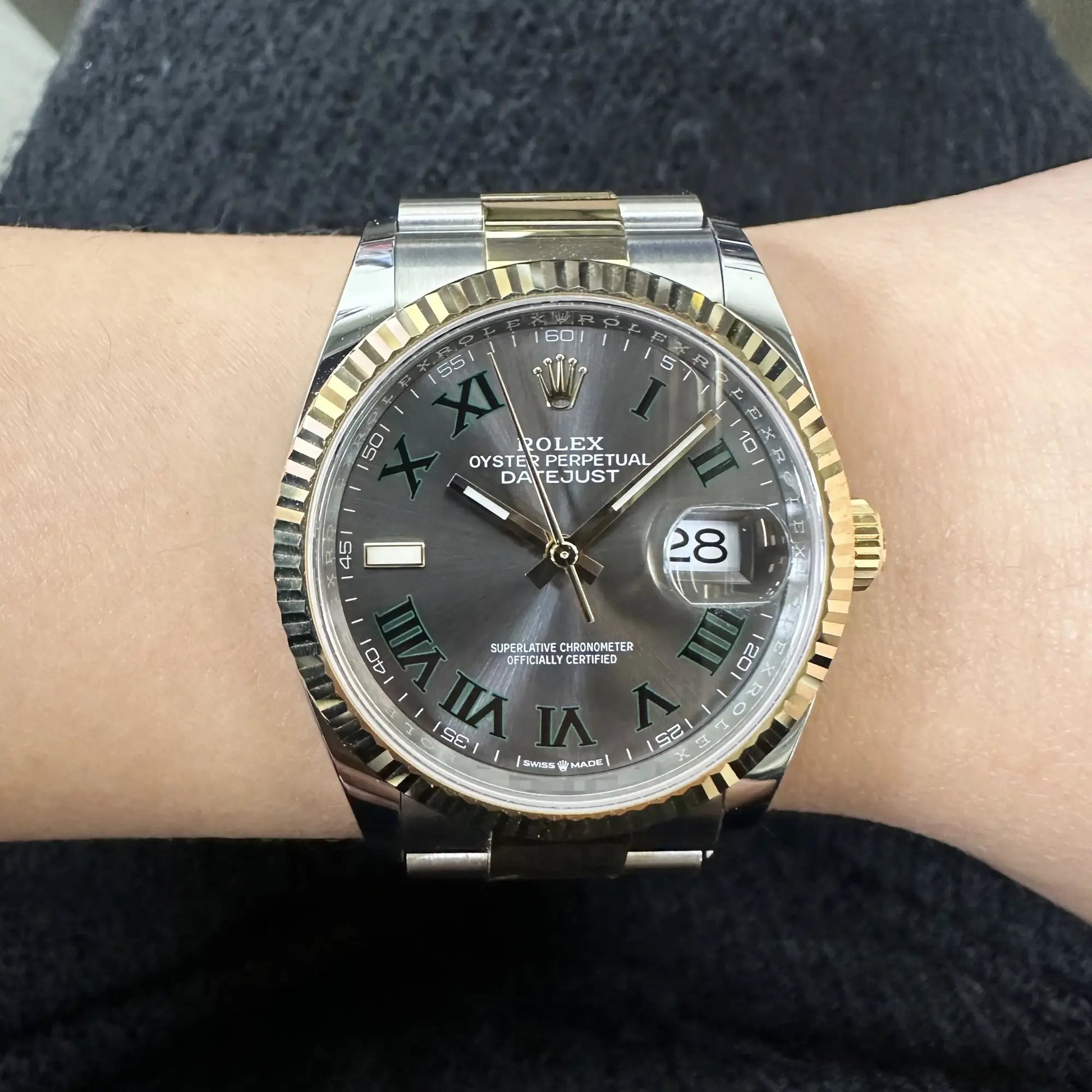3rd image of Rolex Rolex Datejust 126233 Wristwatch, New condition