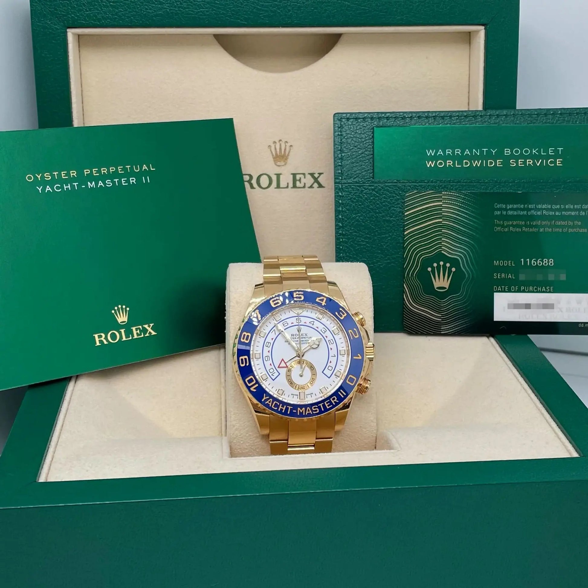 3rd image of Rolex Yacht-Master II Wristwatch, PreOwned condition