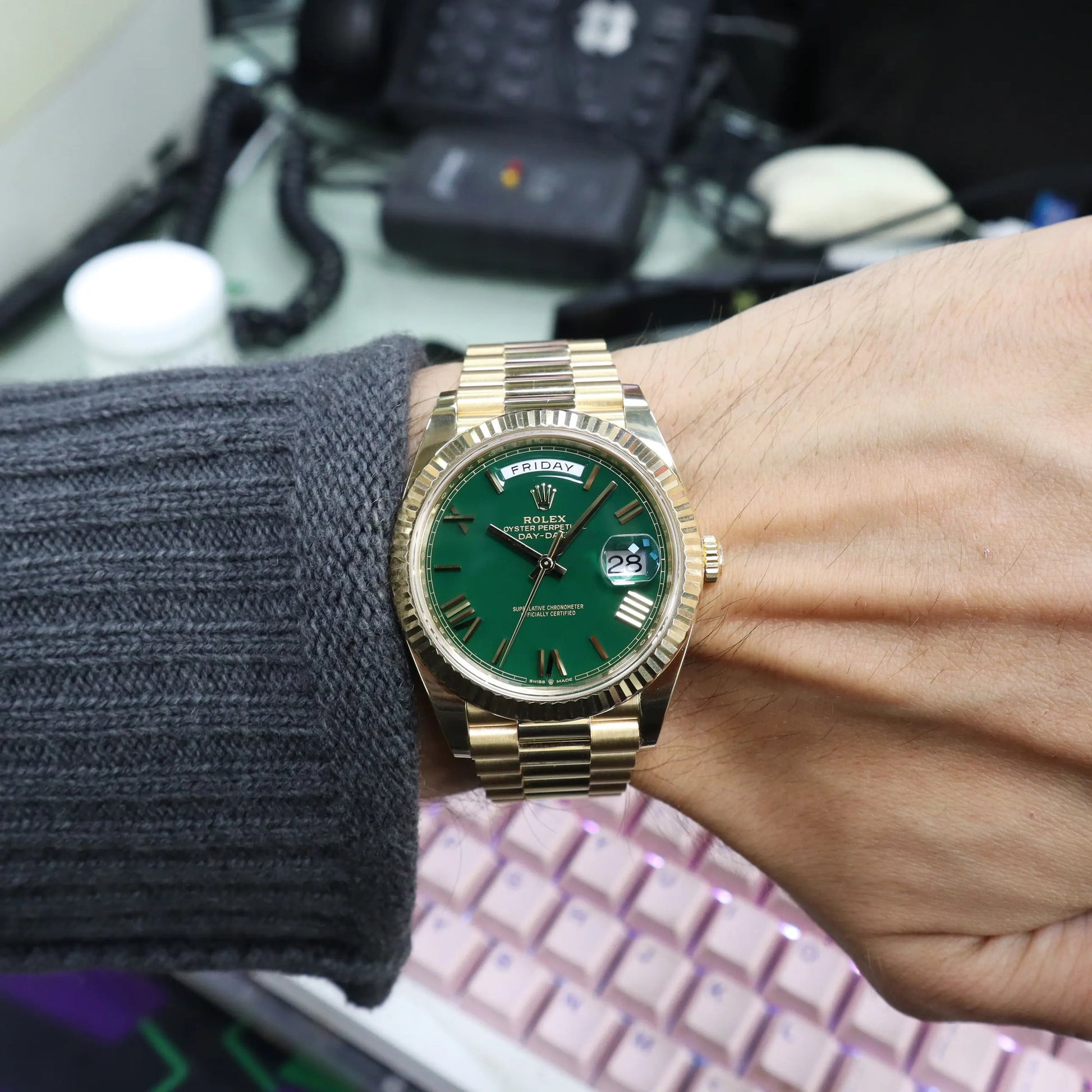2nd image of Rolex Rolex Day-Date Wristwatch, SellerRefurbished condition