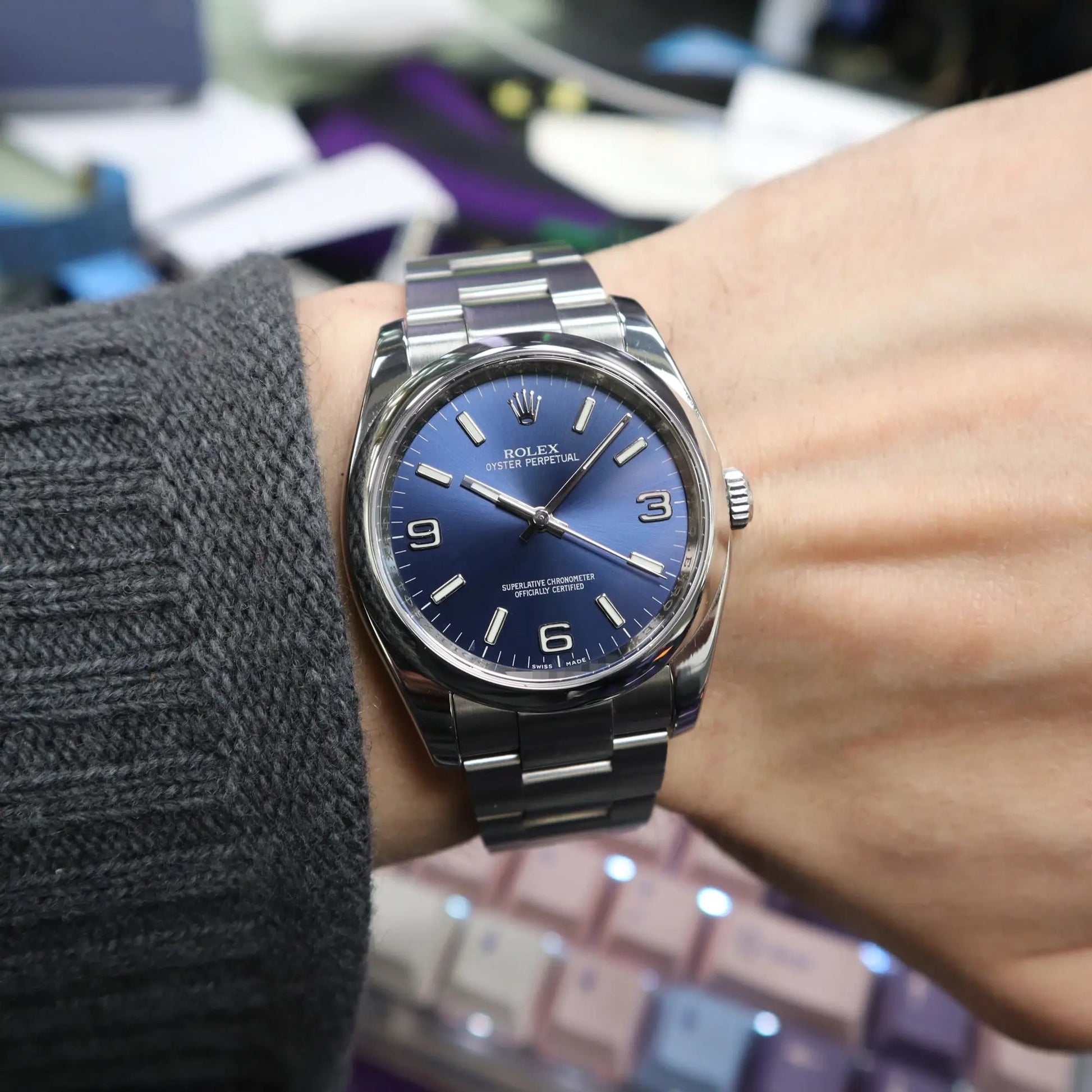 2nd image of Rolex Oyster Perpetual Wristwatch, PreOwned condition