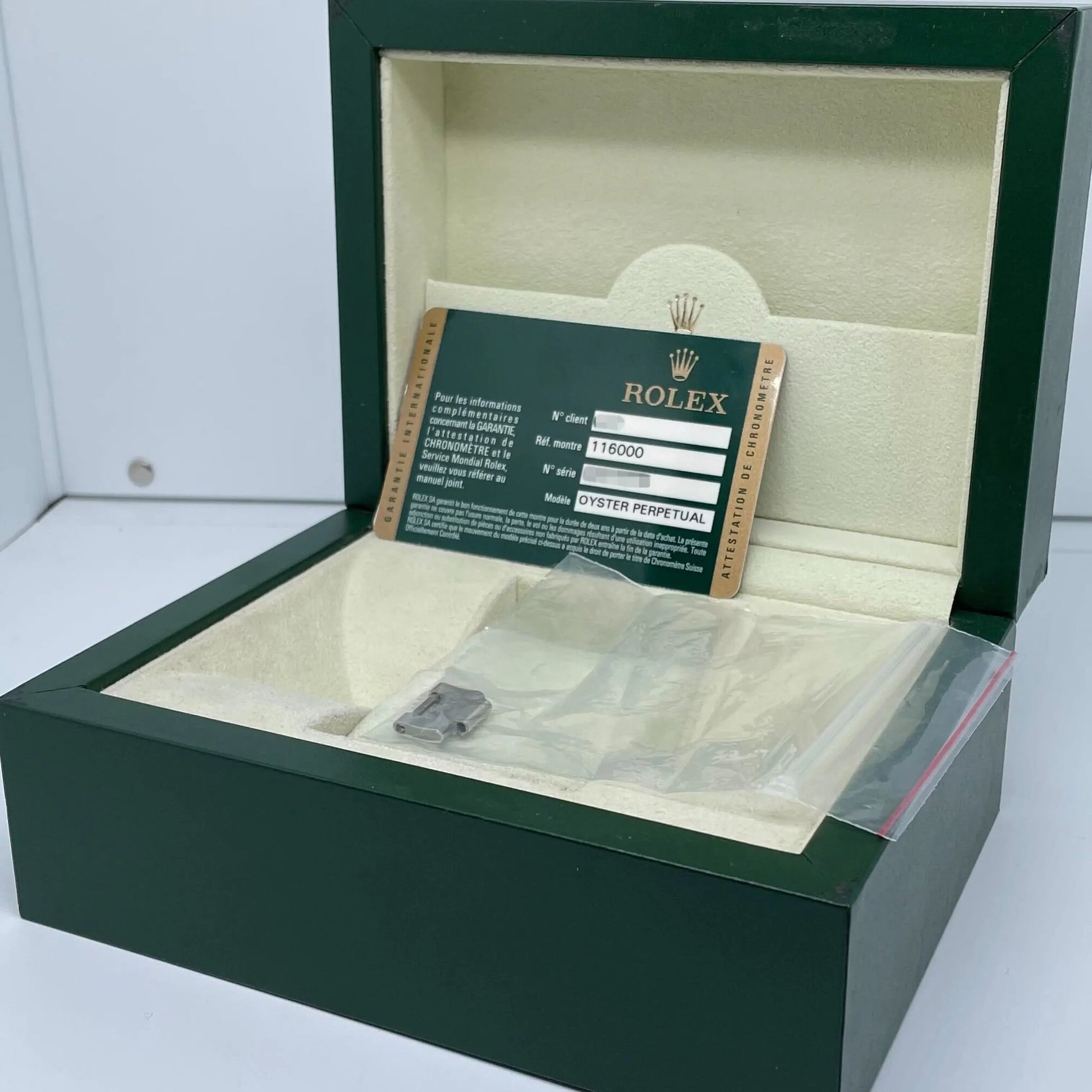 3rd image of Rolex Rolex Oyster Perpetual 116000 Wristwatch, PreOwned condition
