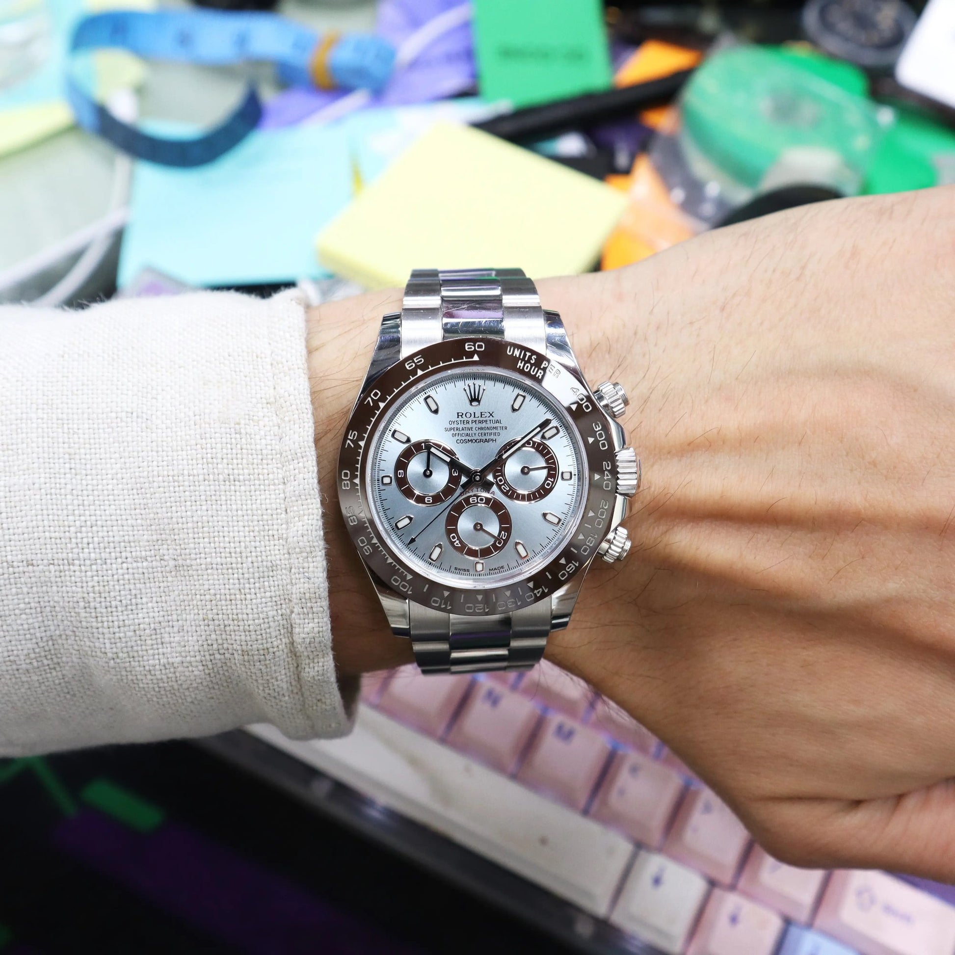 2nd image of Rolex Rolex Cosmograph Daytona Wristwatch, PreOwned condition