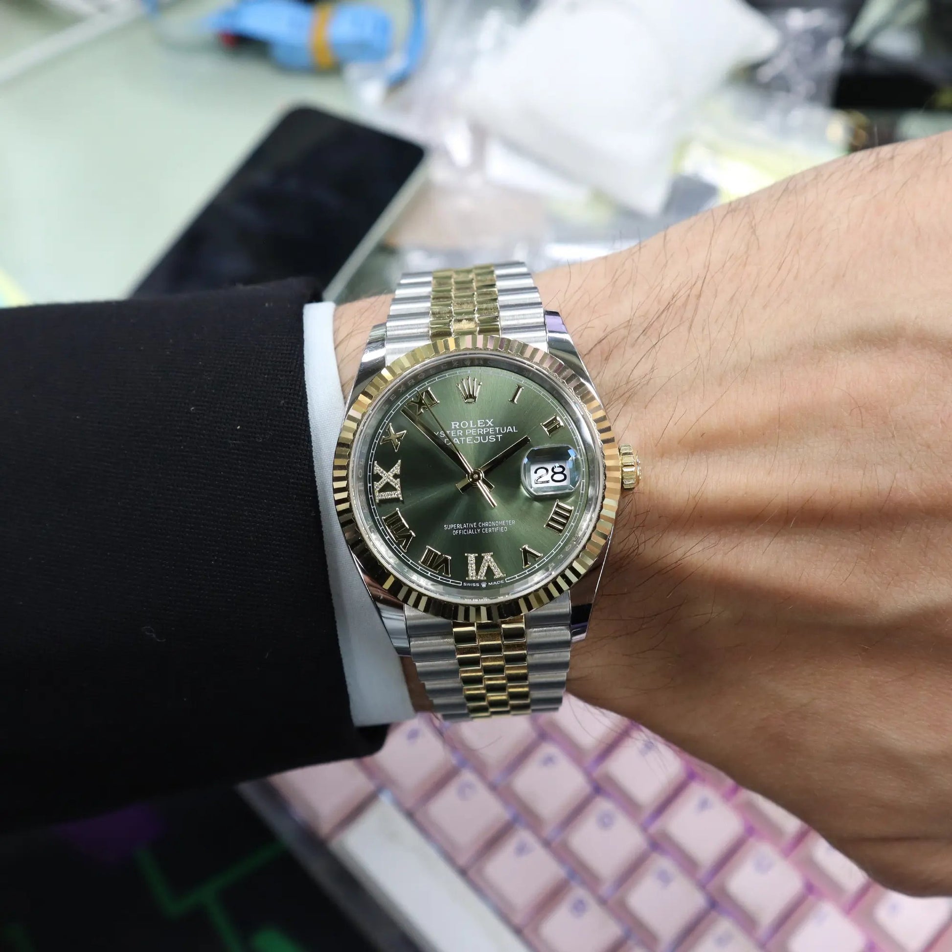 2nd image of Rolex Rolex Datejust 126233 Wristwatch, PreOwned condition