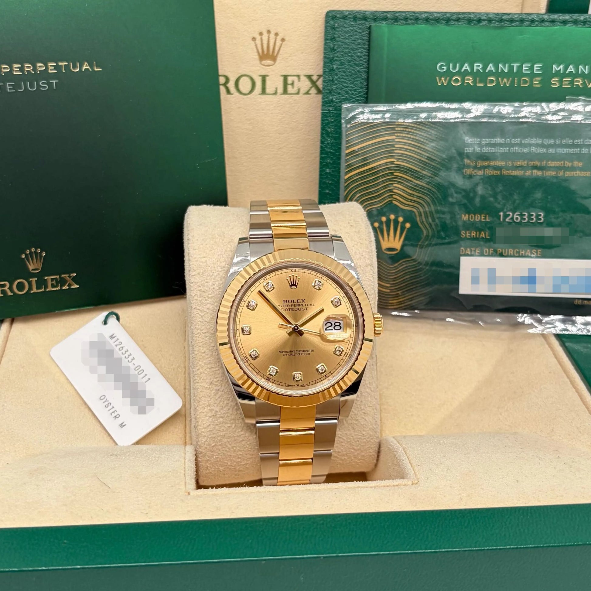 3rd image of Rolex Rolex Datejust Wristwatch, Unworn condition
