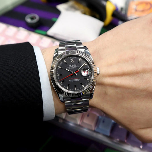 2nd image of Rolex Datejust Turn-O-Graph Wristwatch, PreOwned condition
