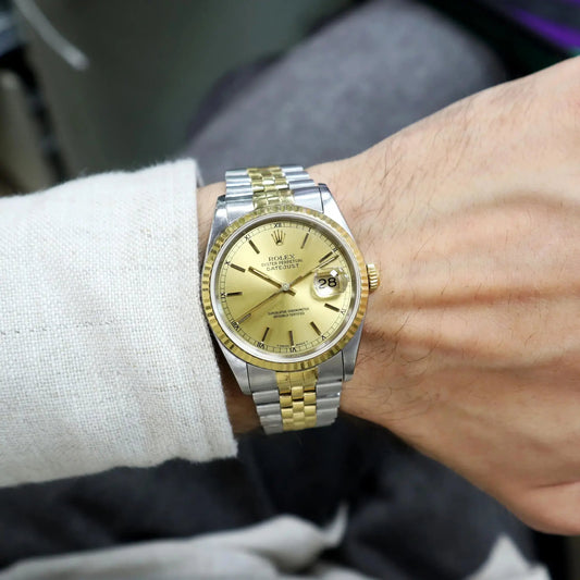 2nd image of Rolex Rolex datejust 16233 Wristwatch, PreOwned condition