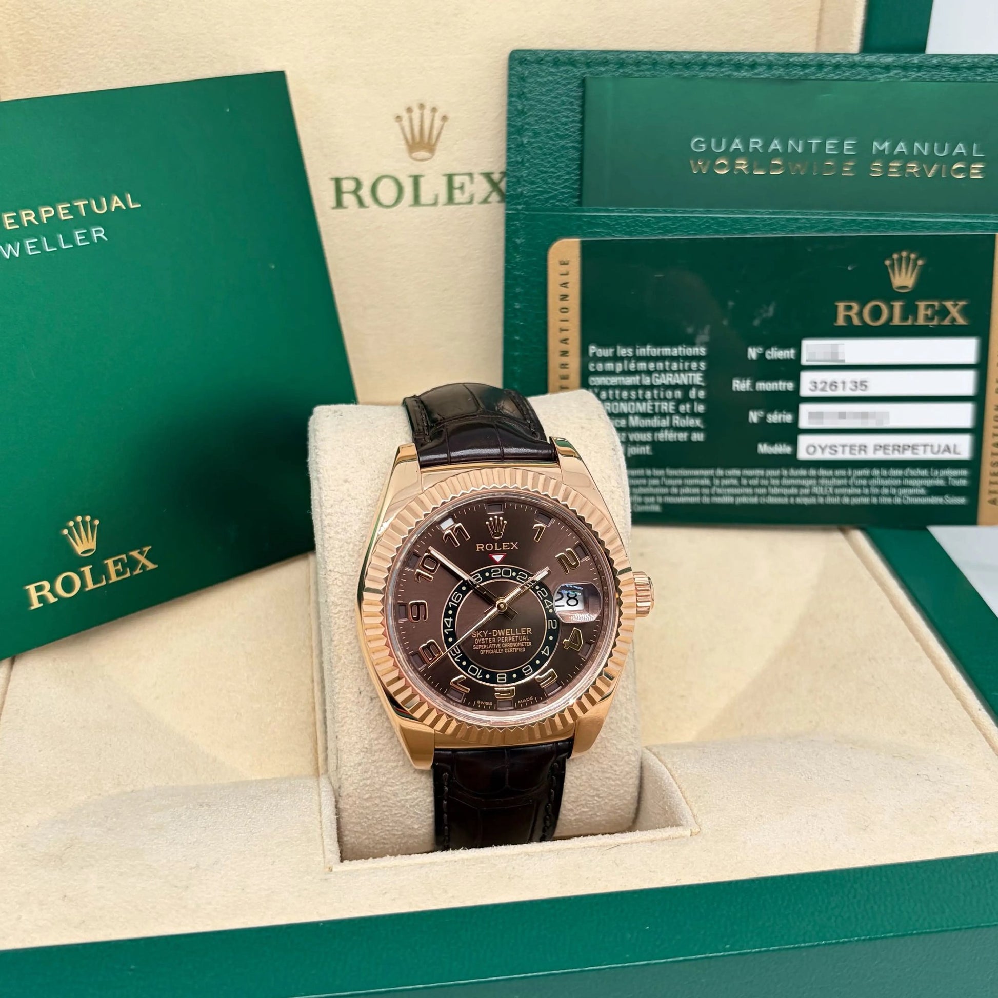3rd image of Rolex Rolex Sky-Dweller 326135 Wristwatch, PreOwned condition