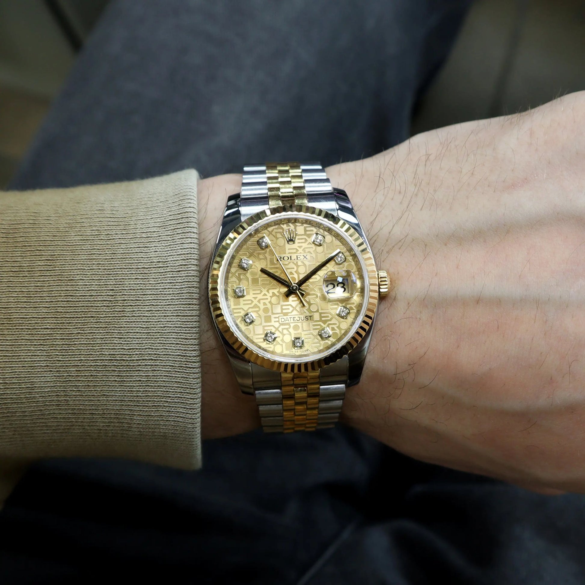 2nd image of Rolex Rolex Datejust Wristwatch, PreOwned condition