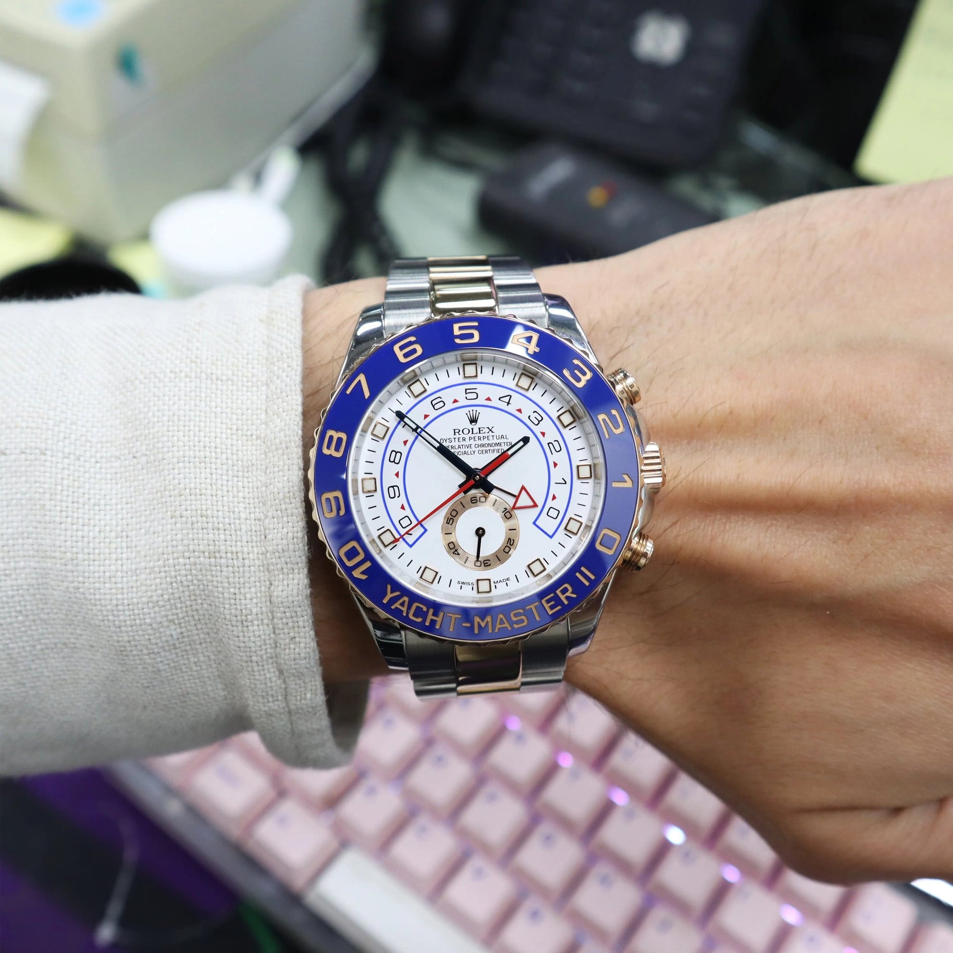 2nd image of Rolex Rolex Yacht-Master Wristwatch, PreOwned condition