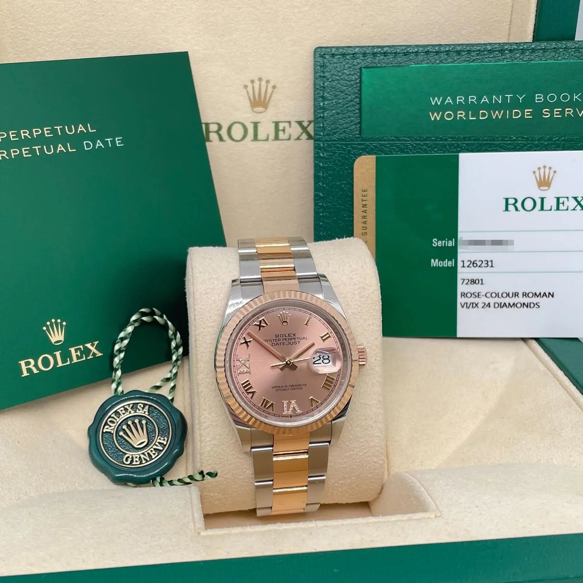 3rd image of Rolex Rolex Datejust 126231 Wristwatch, PreOwned condition