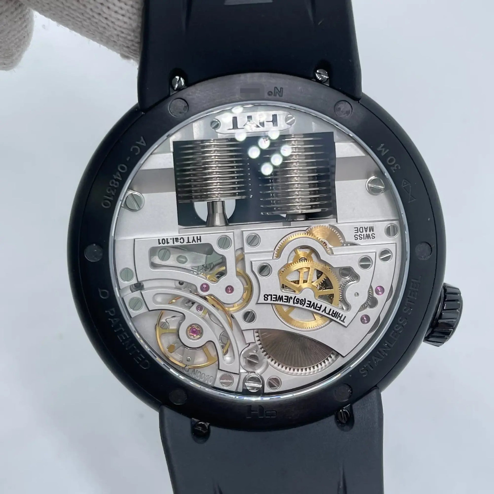 12th image of HYT  HYT H0 Blue Night Wristwatch, New condition