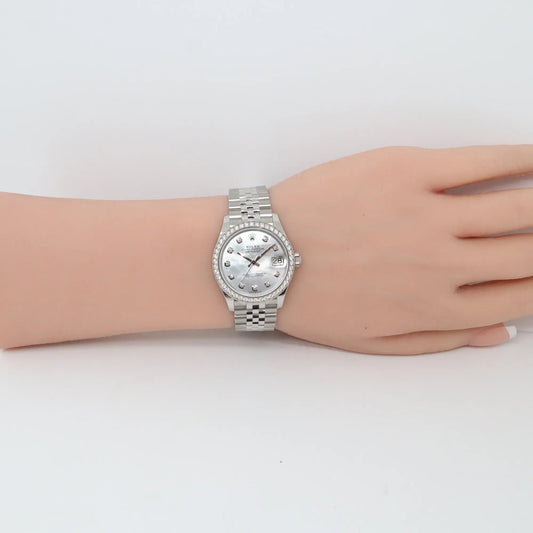 2nd image of Rolex Datejust Wristwatch, New condition