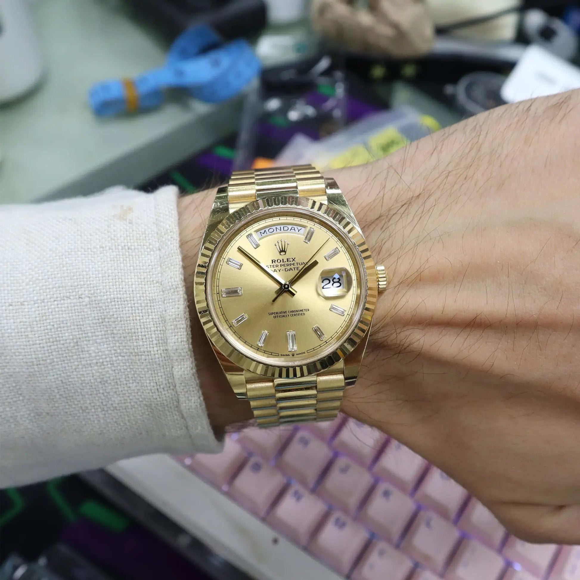 2nd image of Rolex Rolex Day-Date President 228238 Wristwatch, PreOwned condition