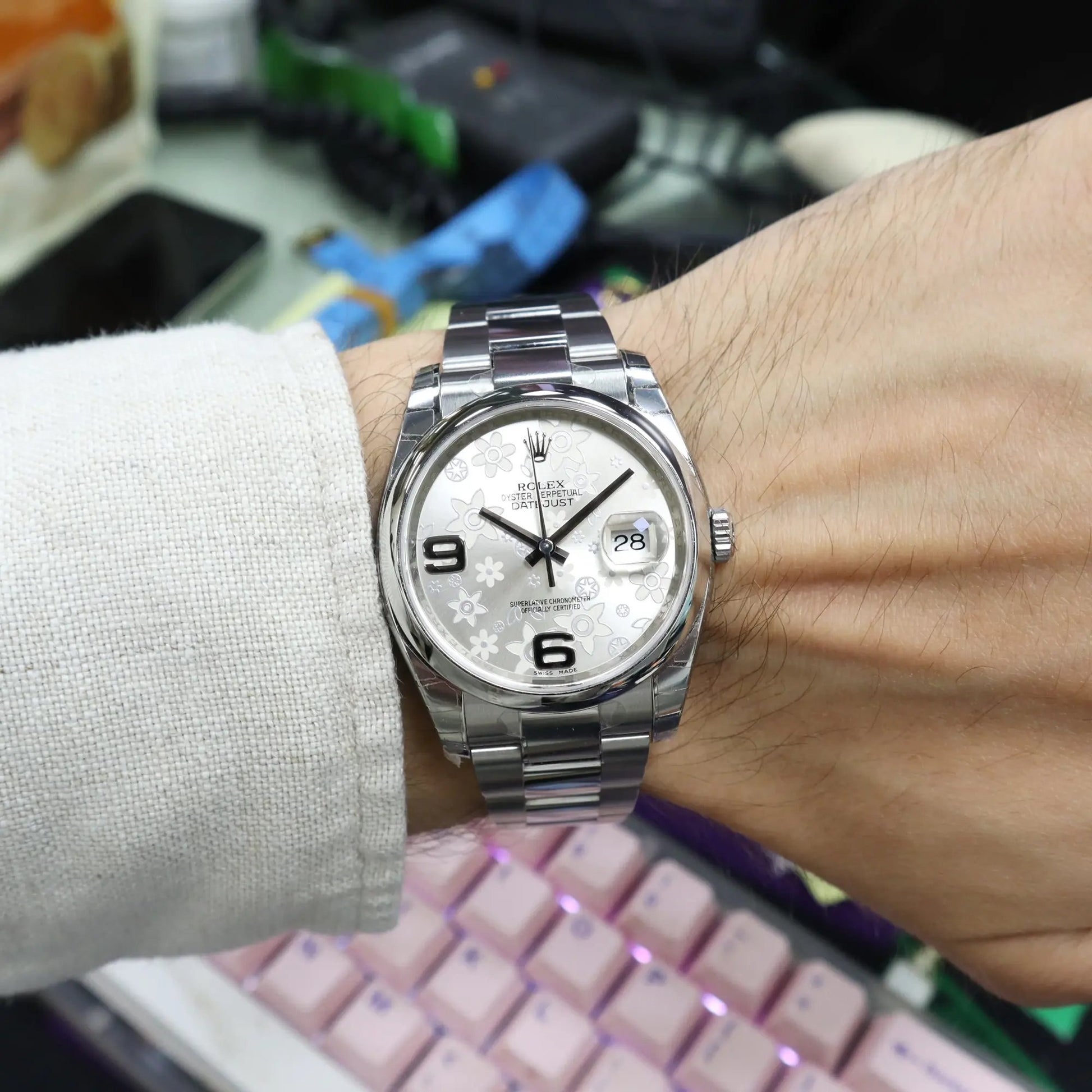 2nd image of Rolex 116200 sfao Wristwatch, DisplayModel condition