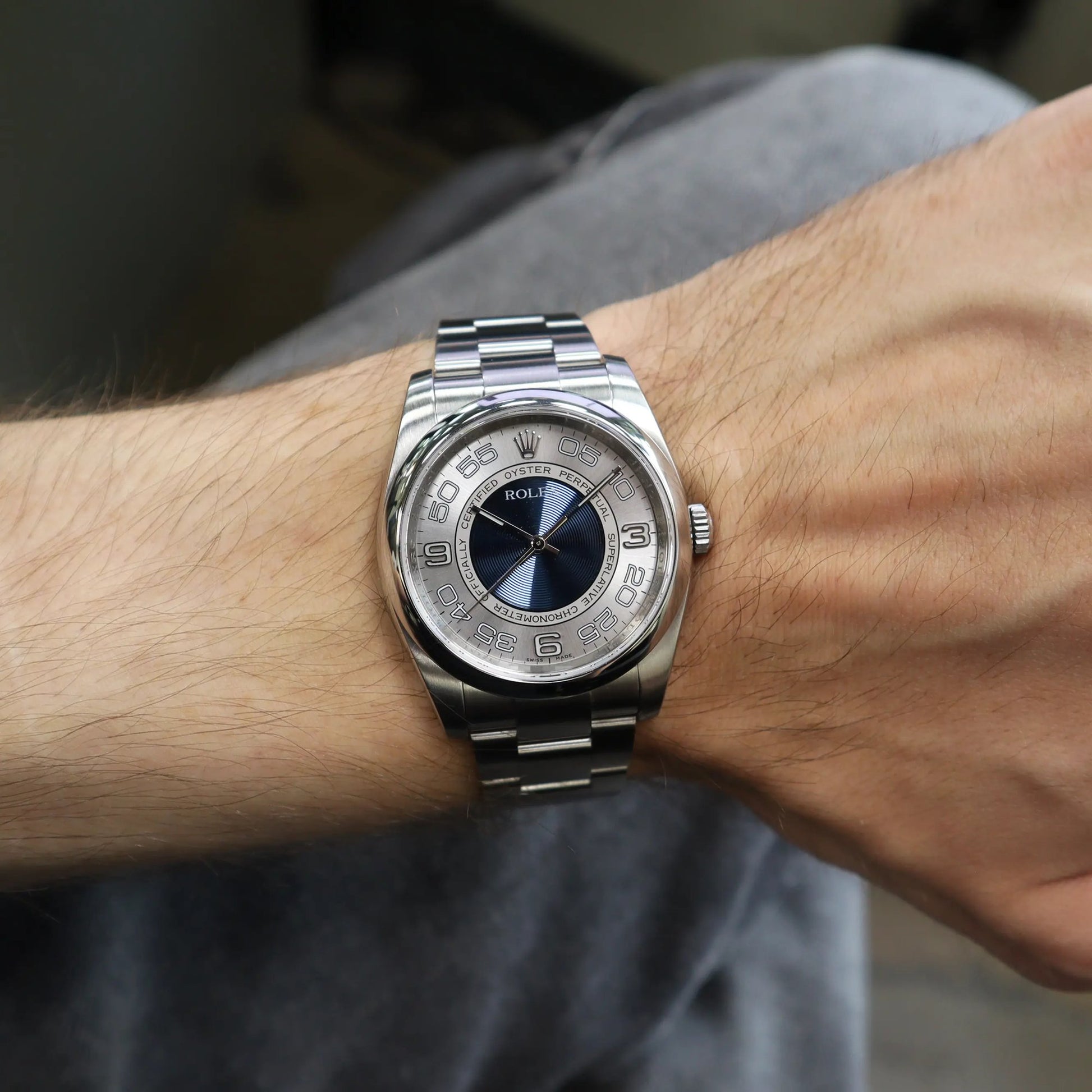 2nd image of Rolex Rolex Oyster Perpetual 116000 Wristwatch, PreOwned condition