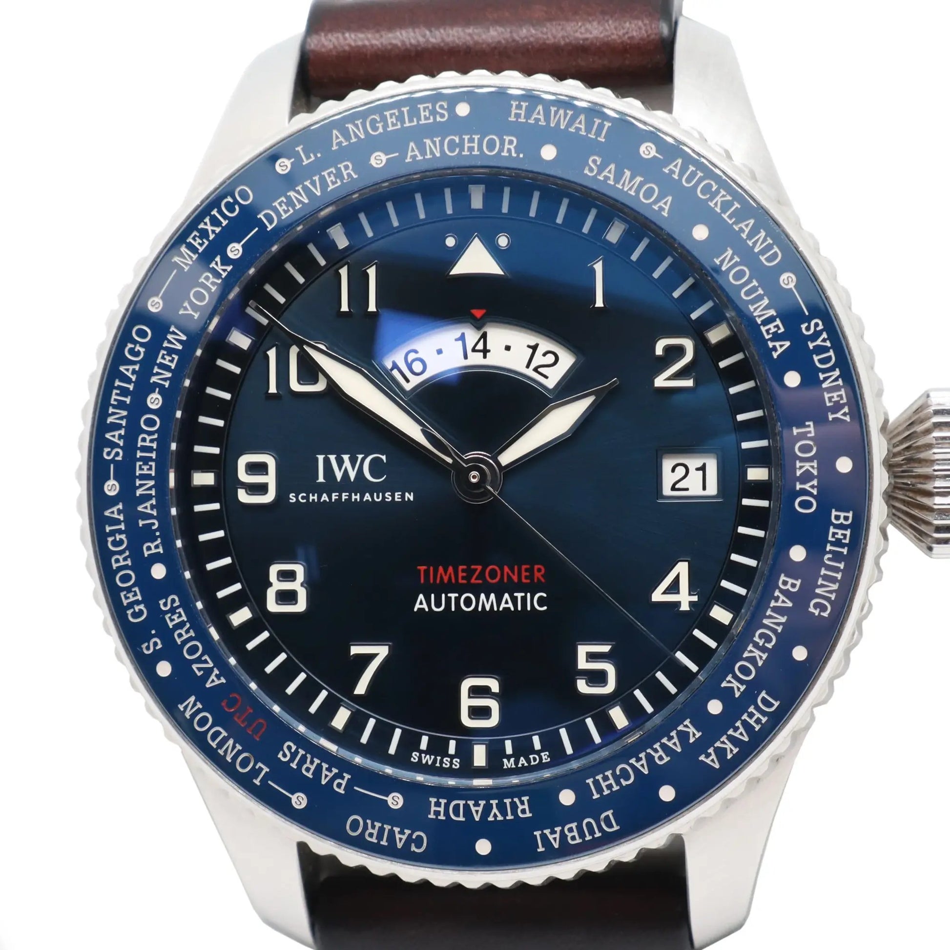 1st image of IWC  IWC Timezoner Le Petit Wristwatch, PreOwned condition
