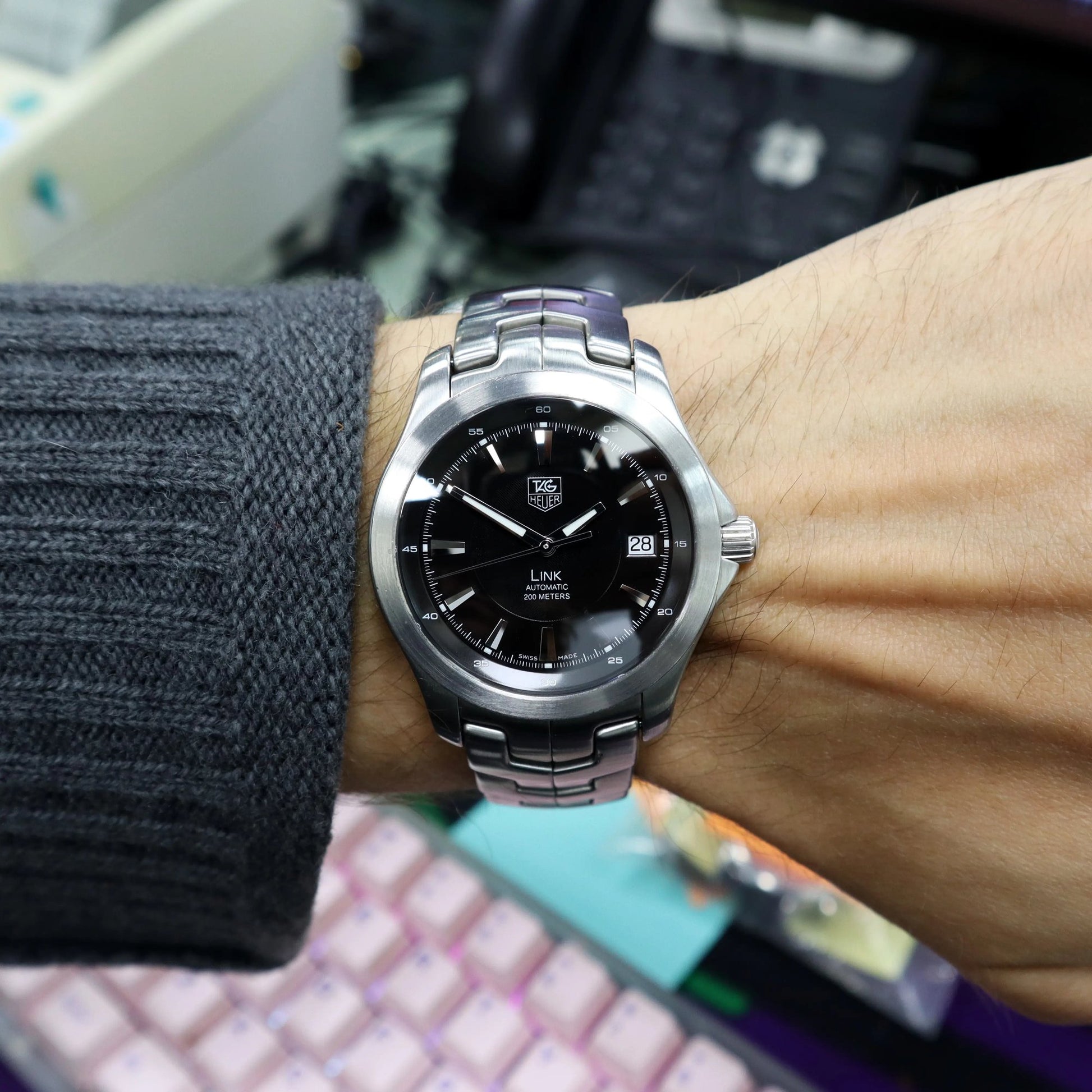 2nd image of TAG Heuer  TAG Heuer Link Wristwatch, PreOwned condition