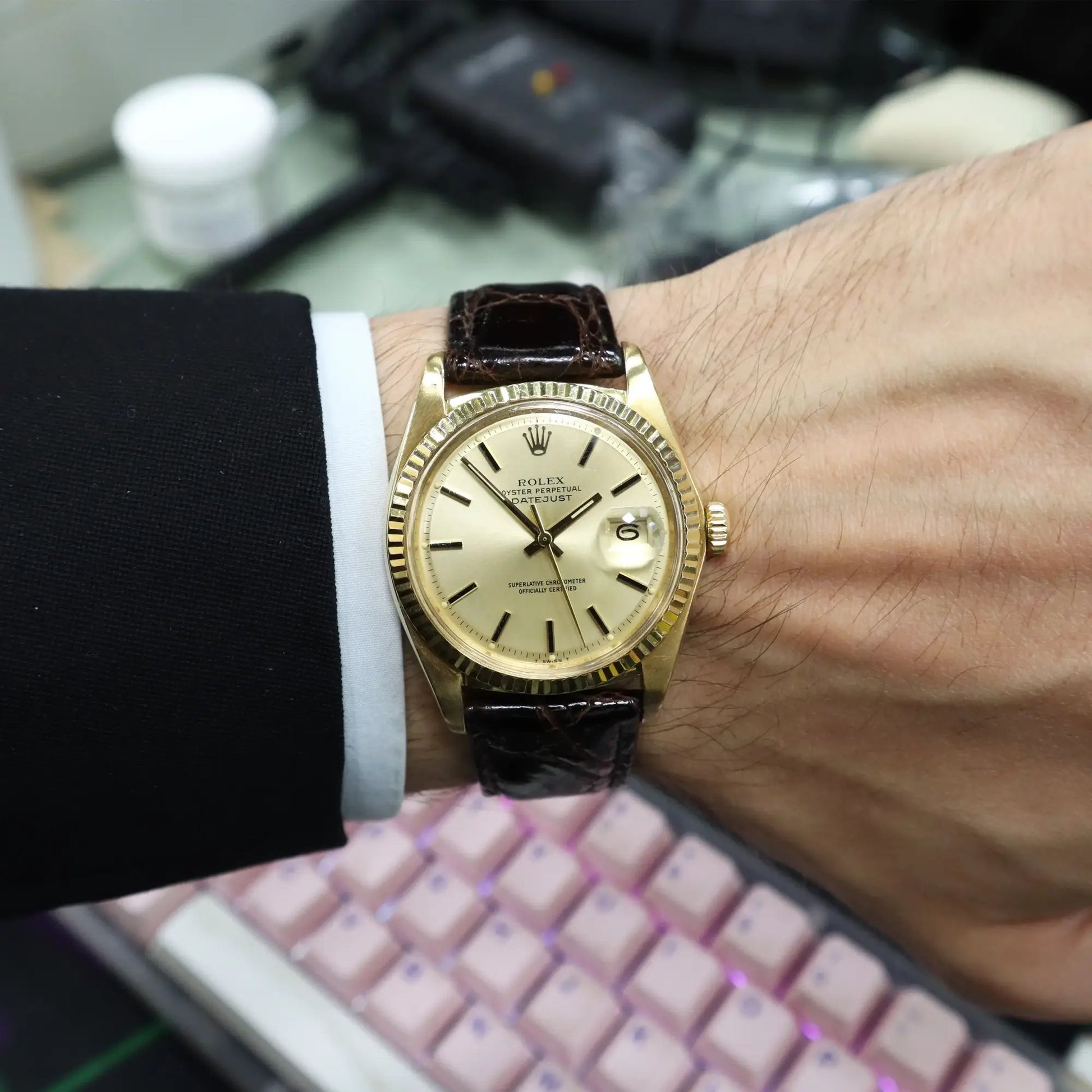 2nd image of Rolex 1601 Wristwatch, PreOwned condition
