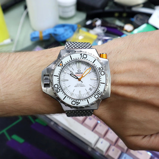 2nd image of OMEGA Omega Seamaster PloProf Wristwatch, PreOwned condition