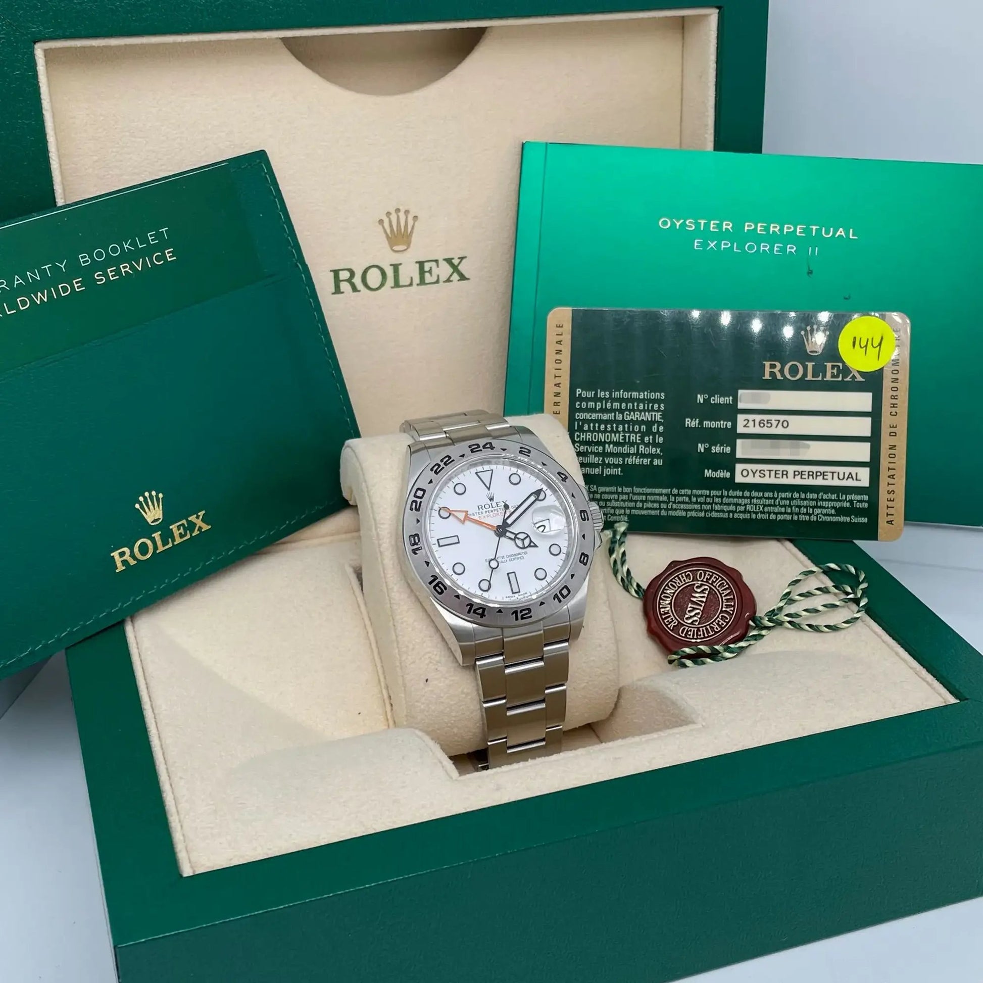 3rd image of Rolex  Rolex Explorer II Wristwatch, PreOwned condition
