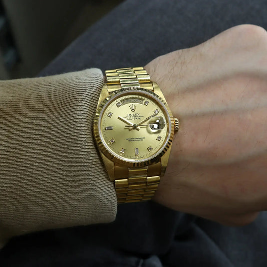 2nd image of Rolex Rolex Day-Date 18238 Wristwatch, PreOwned condition