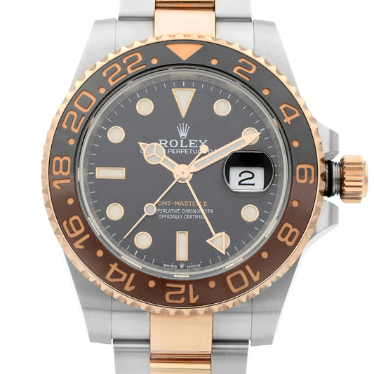 Up Close Front Facing Picture Of Rolex 126711CHNR Stainless Steel Watch New Condition
