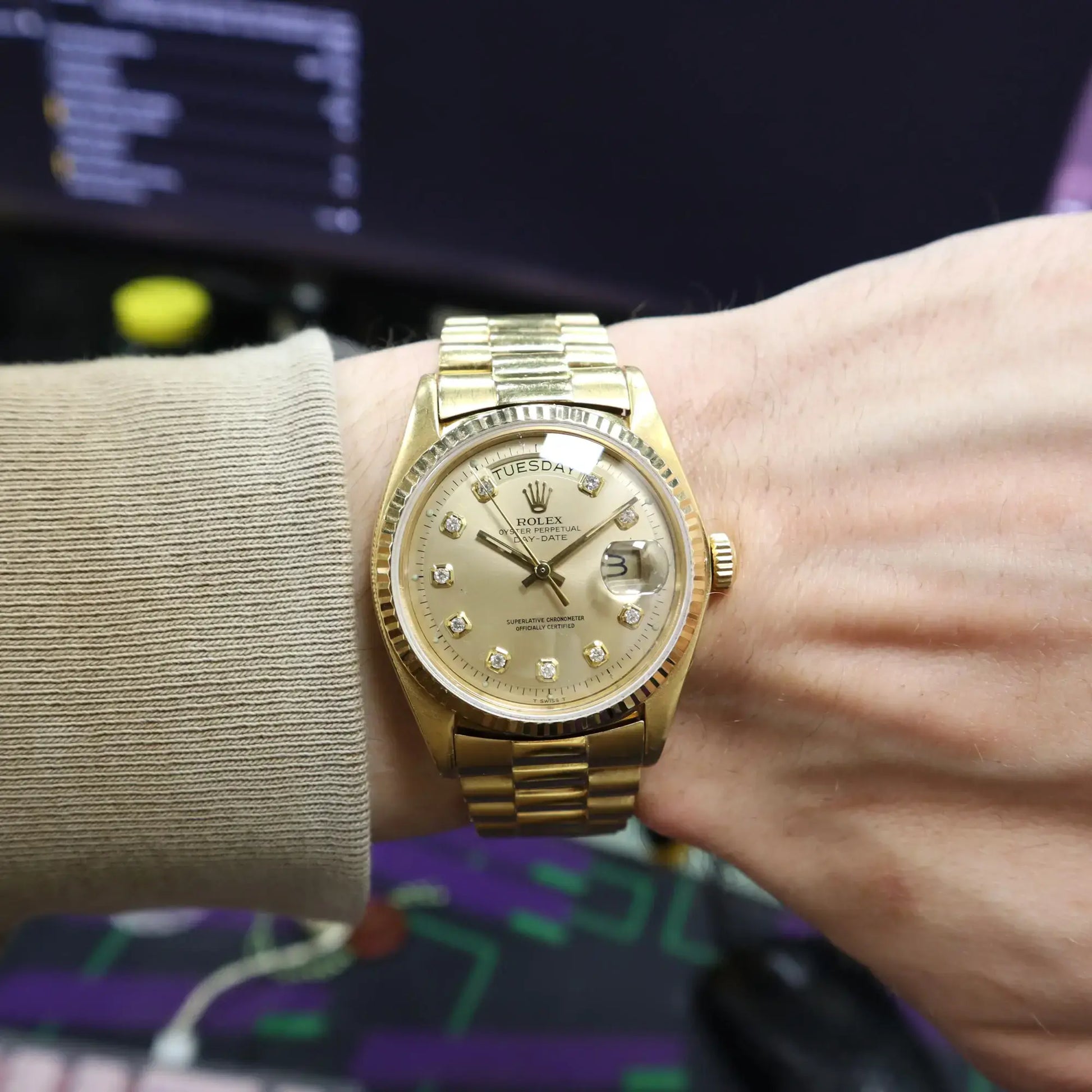 2nd image of Rolex  Rolex Day-Date Wristwatch, PreOwned condition