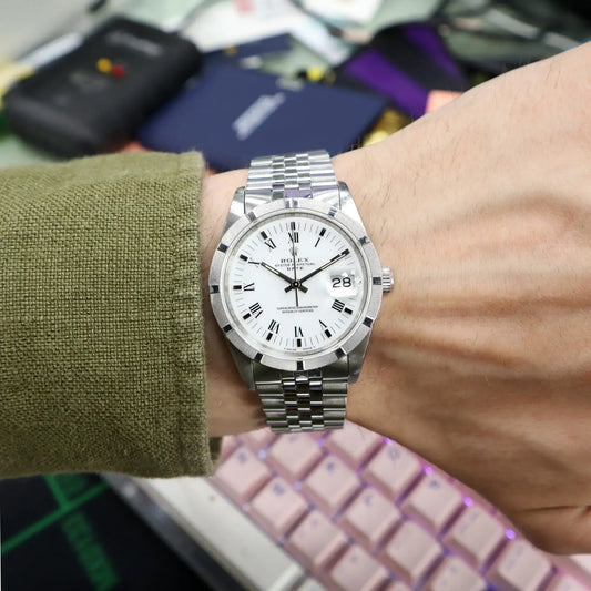 2nd image of Rolex Rolex Date 15210 Wristwatch, PreOwned condition