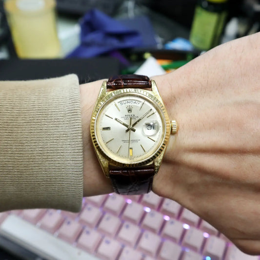 2nd image of Rolex Rolex Day-Date 1803 Wristwatch, PreOwned condition
