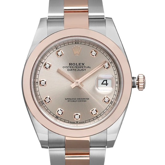 Up Close Front Facing Picture Of Rolex 126301 Stainless Steel Watch New Condition