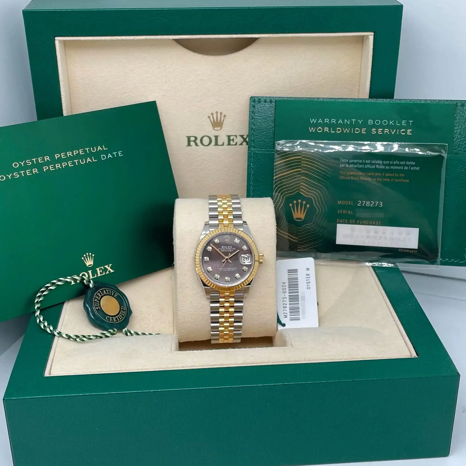 3rd image of Rolex Rolex Lady-Datejust 31 Wristwatch, Unworn condition