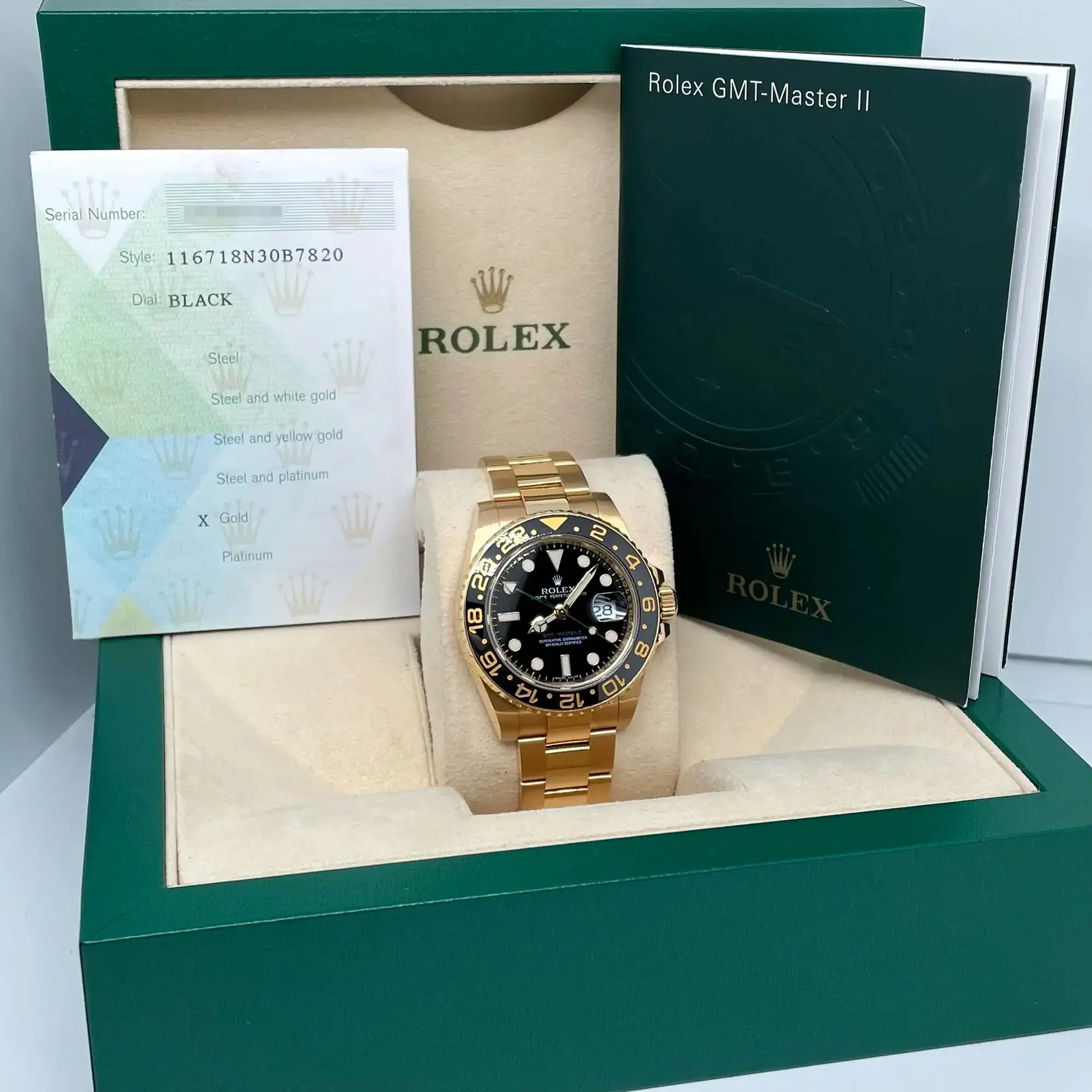 3rd image of Rolex Rolex GMT-Master II 116718 Wristwatch, PreOwned condition