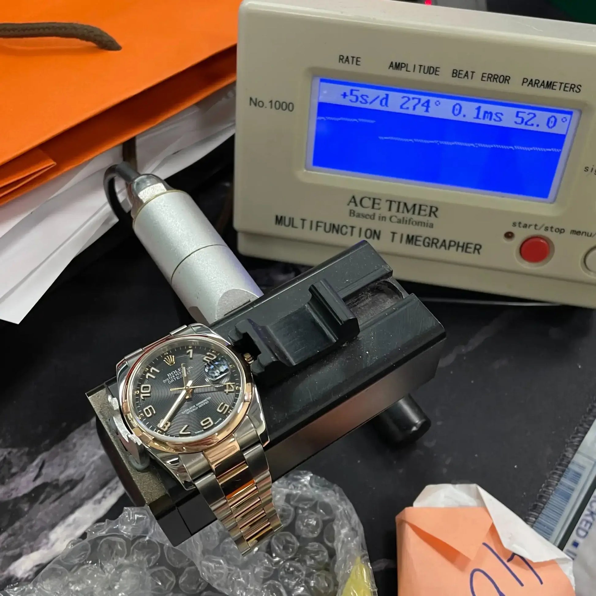 3rd image of Rolex Rolex Datejust 116201 Wristwatch, PreOwned condition