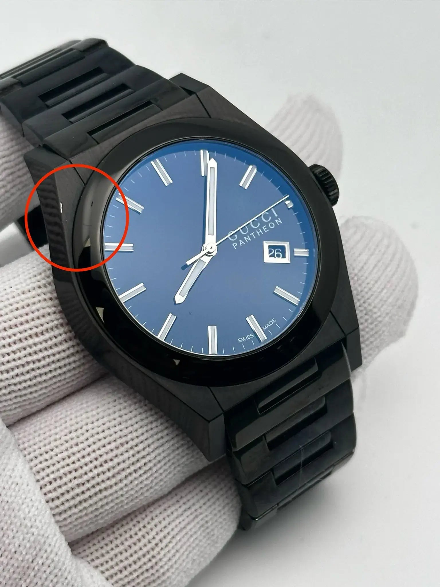 6th image of Gucci Gucci Pantheon  Wristwatch, PreOwned condition